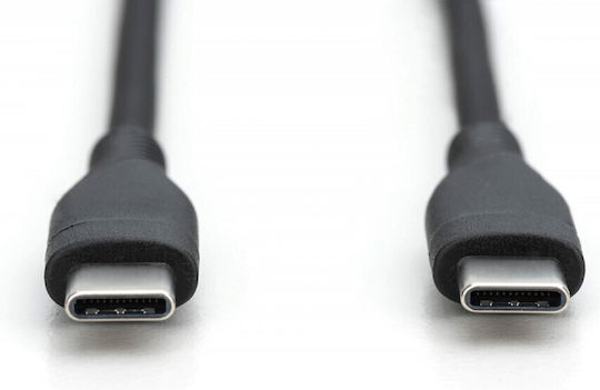 Digitus USB 2.0 Cable USB-C Male - USB-C 60W PD Black 2m