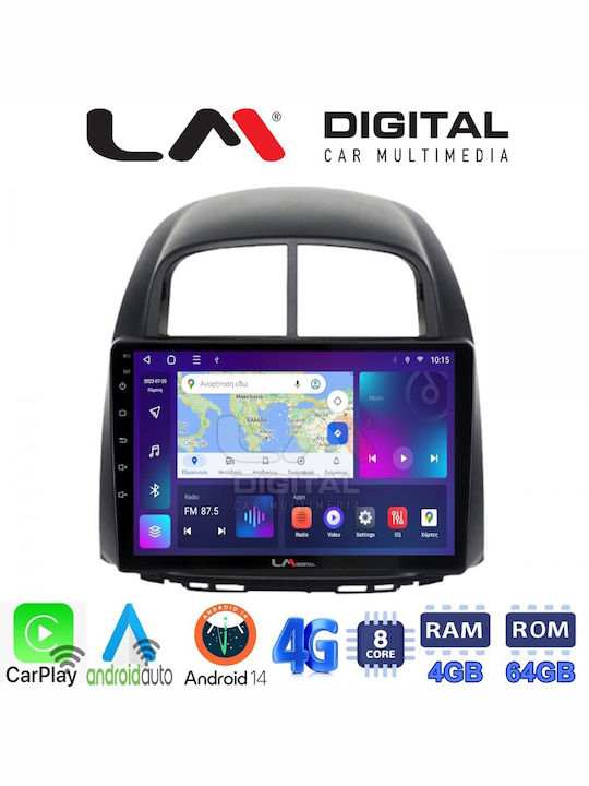 LM Digital Car Audio System for Daihatsu Sirion Subaru Justy 2006-2012 (Bluetooth/USB/WiFi/GPS/Apple-Carplay/Android-Auto) with Touch Screen 10"