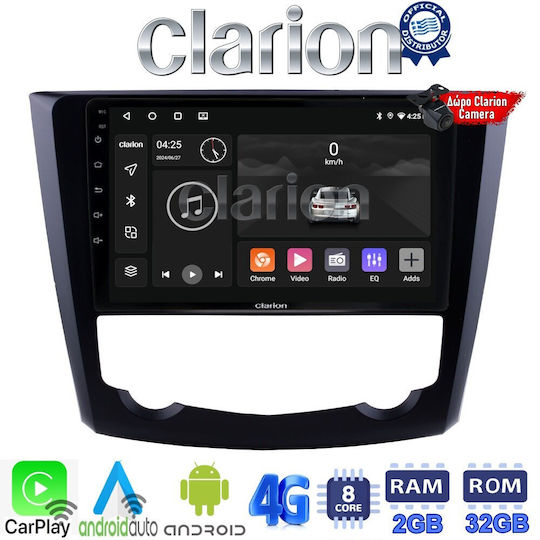 Clarion Автомобилна Аудио Система (Блутут/USB/WiFi/GPS/Apple-Carplay/Android-Auto) с Тъчскрийн 9"