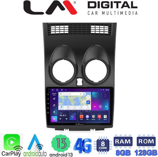 LM Digital Car Audio System for Nissan Qashqai 2007-2013 (Bluetooth/USB/WiFi/GPS/Apple-Carplay/Android-Auto) with Touch Screen 9"