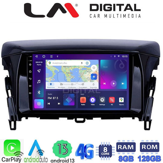 LM Digital Sistem Audio Auto pentru Mitsubishi Eclipse Cross / Eclipsă 2018 (Bluetooth/USB/AUX/WiFi/GPS/Apple-Carplay/Android-Auto) cu Ecran Tactil 9"