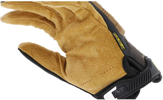 Mechanix Wear Durahide M-Pact Resistant Γάντια Εργασίας Καφέ Συνθετικού Δέρματος