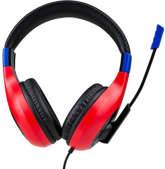 Nacon V1 Über Ohr Gaming-Headset mit Verbindung 3,5mm Rot