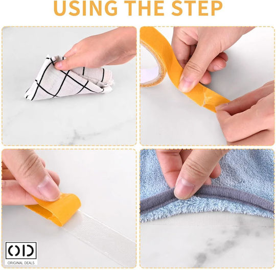 Premium Fabric Double-sided Adhesive Tape Hemming Clothes Hanging Objects 10m X 1cm Original Deals