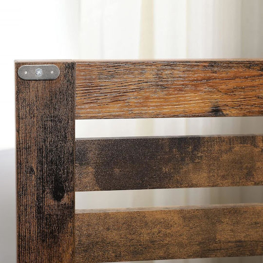 Artool Πάγκος χωρίς Νιπτήρα Μ60xΒ30xΥ63cm Rustic Brown