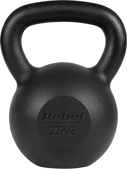 22kg Cast Iron Kettlebell Rebel Active