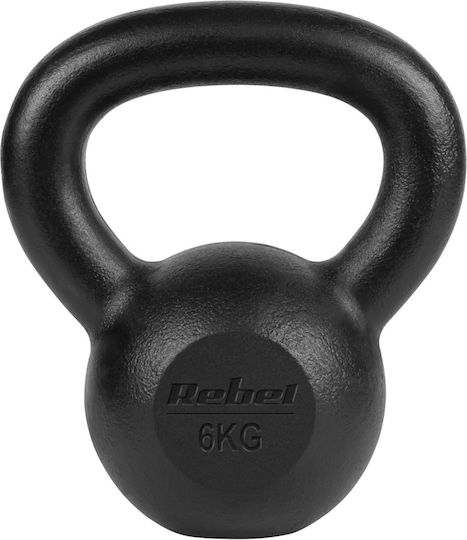 6kg Cast Iron Kettlebell Rebel Active