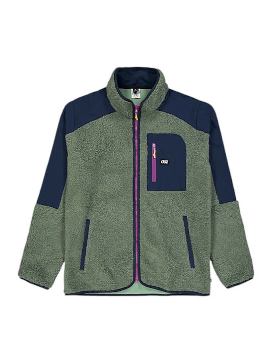Ανδρική Ζακέτα Fleece Green Spray, Dark Blue