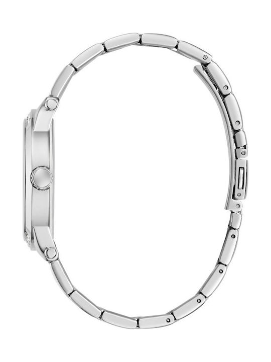 Guess Ρολόι Μπαταρίας με Μεταλλικό Μπρασελέ Guess Ρολόι Μπαταρίας με Μεταλλικό Μπρασελέ