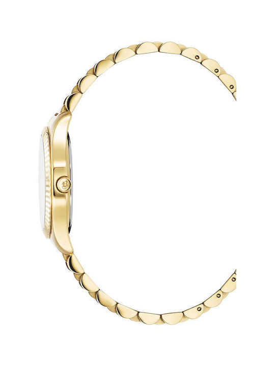 Jacques Du Manoir Watch with Gold Metal Bracelet