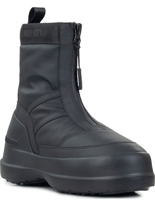 Moon Boot Дамски Ботуши Черни