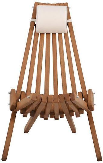 Fotoliu Natural, Beige 54x94x96cm Fotoliu Natural, Beige 54x94x96cm