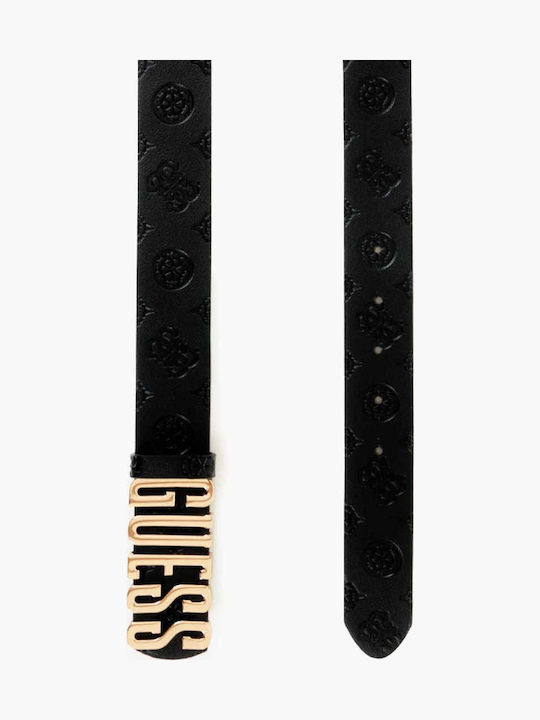 Leather Women's Belt Black