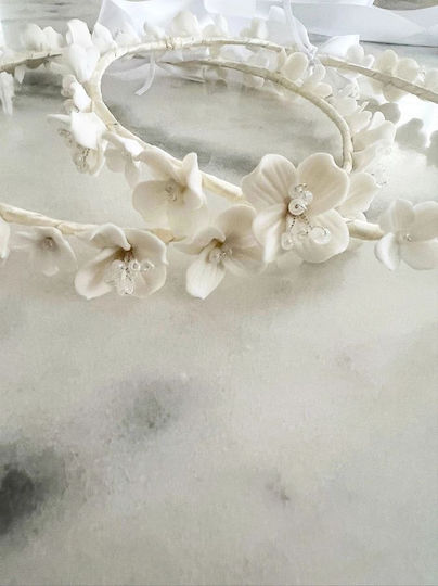 Aphrodite Porzellanblumen Hochzeitskronen
