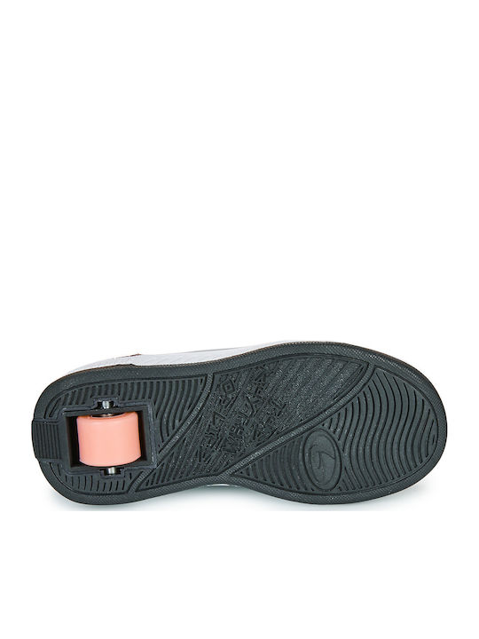 Kids Sneakers with Wheels Silver