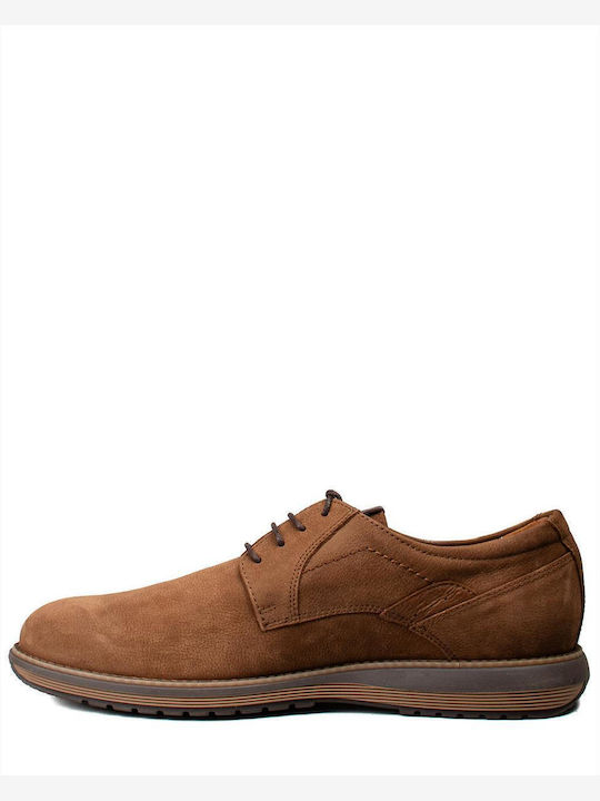 Men's Leather Casual Shoes Tabac Brown