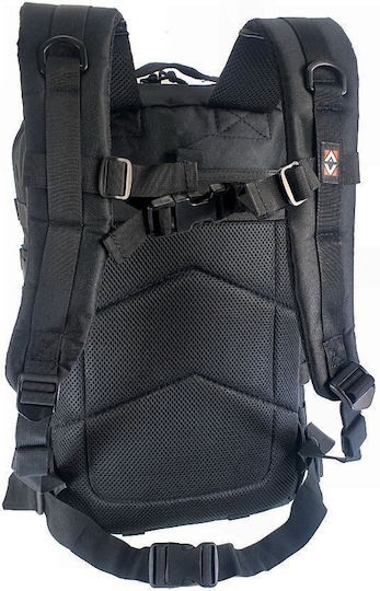 Tac Maven Laser LG Military Backpack Backpack made of Polyester Black 51lt