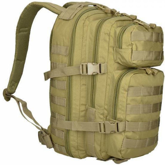 Mil-Tec Military Backpack Backpack made of Polyester Coyote 20lt