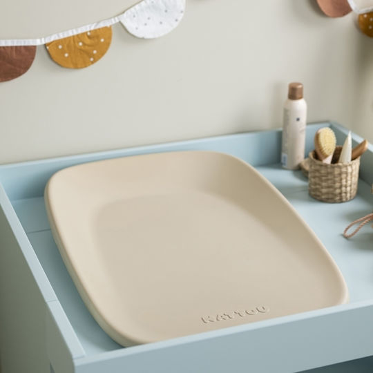 Nattou Мека подложка за смяна от Пластмаса Beige 50x70см