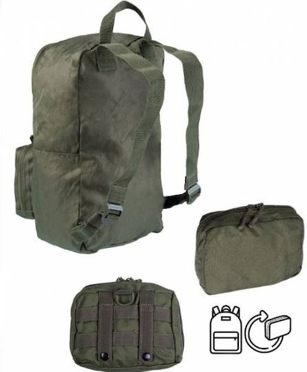 Mil-Tec Military Backpack Backpack made of Polyester Black 15lt