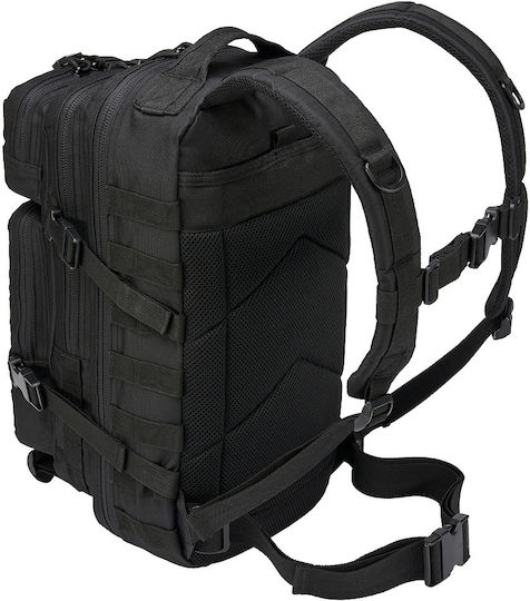 Brandit Militärischer Rucksack Rucksack aus Polyester Schwarz 25Es