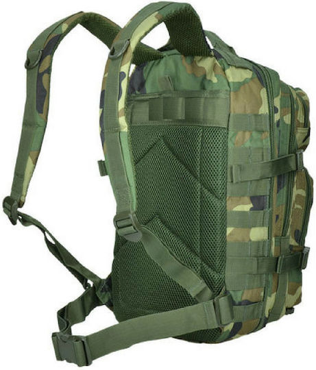 Woodland Molle Tactical Στρατιωτικό Σακίδιο Πλάτης από Πολυεστέρα Woodland 25lt
