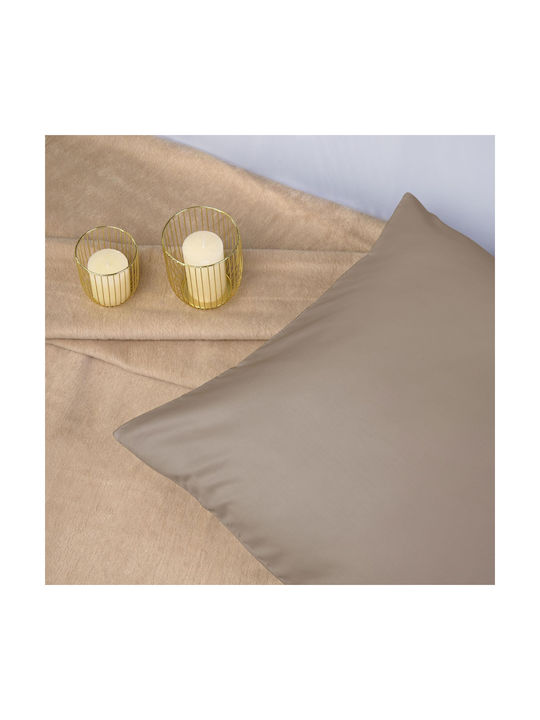 Darymex Μαξιλαροθήκη Dark Beige 50x60εκ.