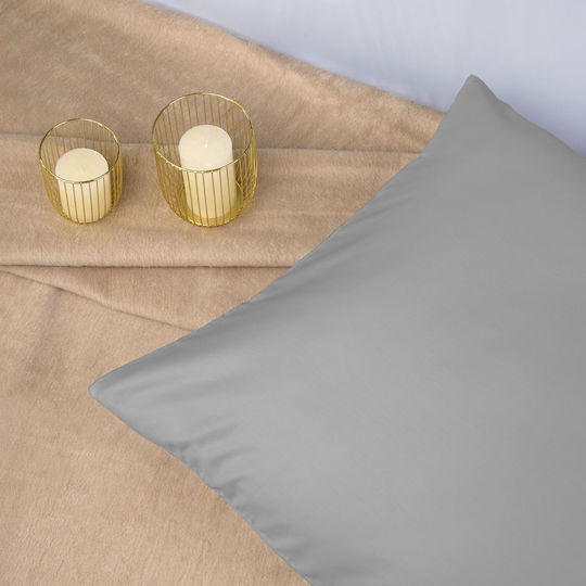 Darymex Μαξιλαροθήκη Gray 70x80εκ.