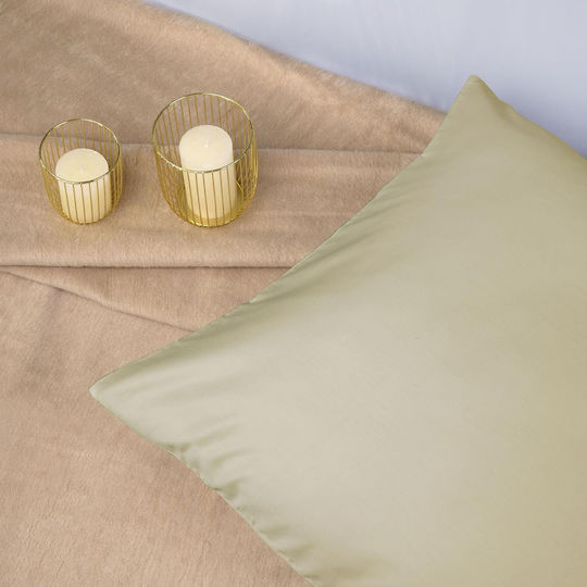 Darymex Μαξιλαροθήκη Cream 50x80εκ.