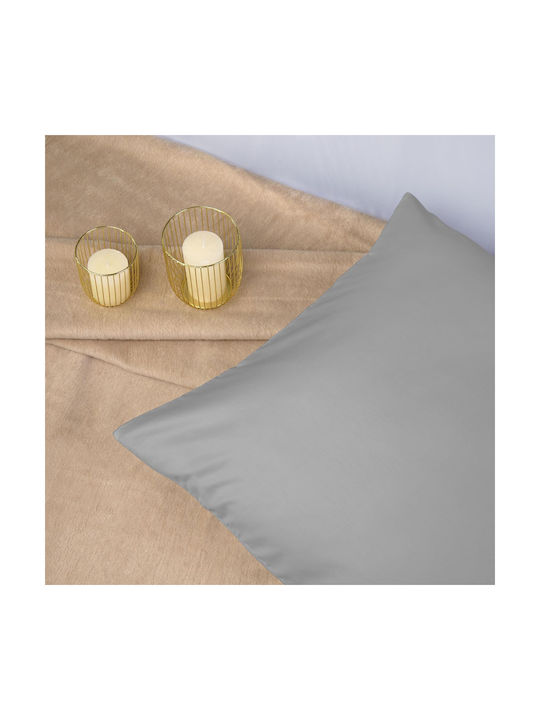 Darymex Μαξιλαροθήκη Gray 50x70εκ.