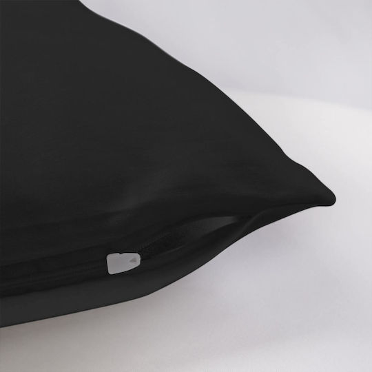 Darymex Μαξιλαροθήκη Black 50x70εκ.
