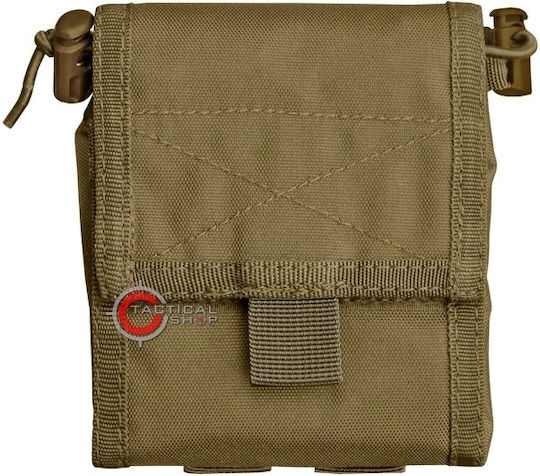 Mil-Tec Military Pouch Belt made of Polyester Beige