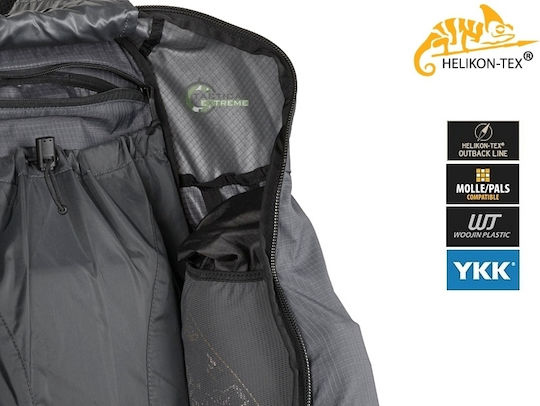 Helikon Tex Elevation Militärischer Rucksack Rucksack Gray 35Es