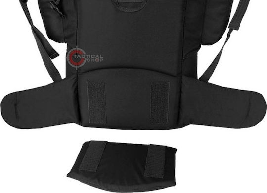 Mil-Tec Militärischer Rucksack Rucksack aus Polyester Schwarz 88Es
