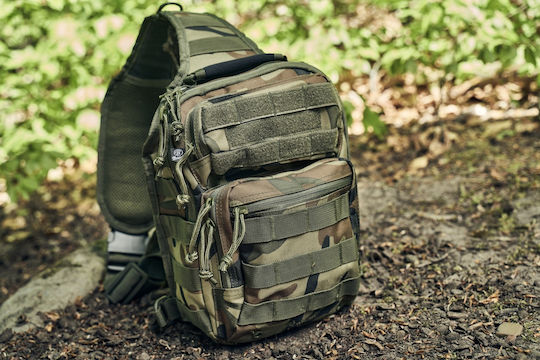 Brandit Us Cooper EDC Sling Military Pouch Chest made of Polyester Woodland Green 8lt