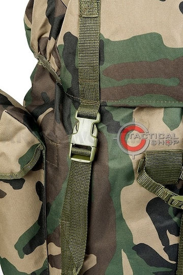 Mil-Tec Military Backpack Backpack made of Polyester Woodland Woodland 35lt
