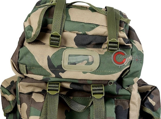 Mil-Tec Military Backpack Backpack made of Polyester Woodland Woodland 35lt