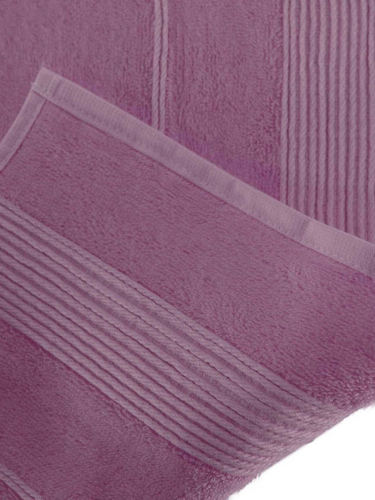 Darymex Moreno Face Towel 50x90cm Lilac Weight 500gsm