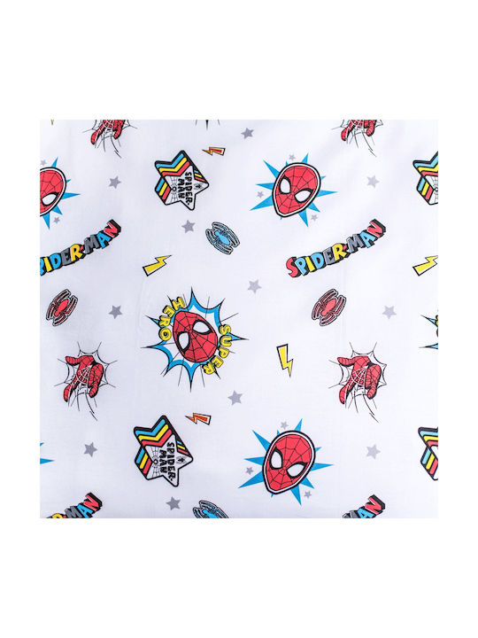Darymex Set Kinderbettbezug Einzel mit Kissenbezug Baumwolle Gray 140x200cm