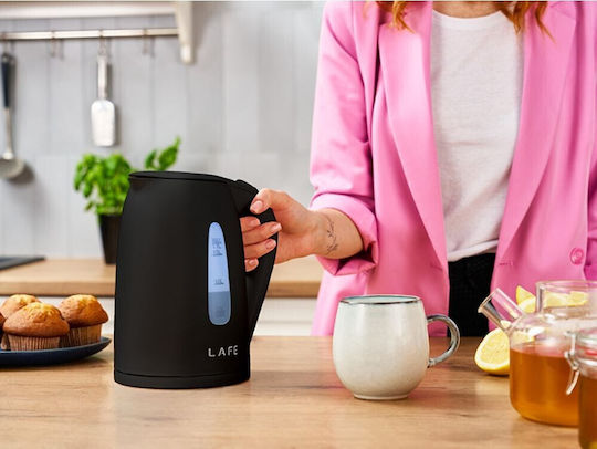 Lafe Essential Βραστήρας 1.7lt 2200W Μαύρος