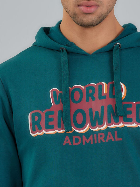 Herren Sweatshirt mit Kapuze Rain Forest