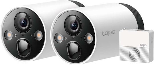 TP-LINK Surveillance System 1 Cameras Wireless Cameras IP 4MP with Control Hub v1