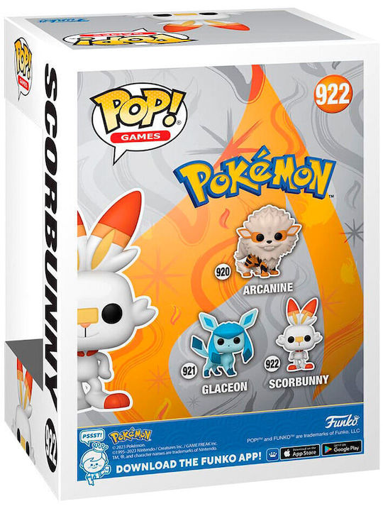 Funko Pop! Games: Pokemon - Scorbunny 922