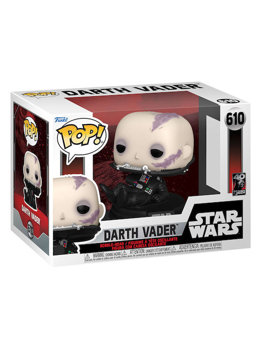 Funko Pop! Movies: Darth Vader (Unmasked) Bobble-Head