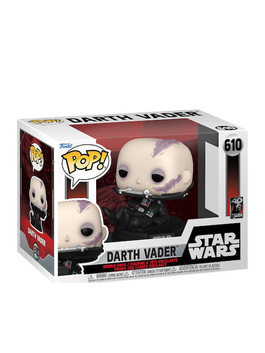 Funko Pop! Movies: Darth Vader (Unmasked) Bobble-Head Funko Pop! Movies: Darth Vader (Unmasked) Bobble-Head