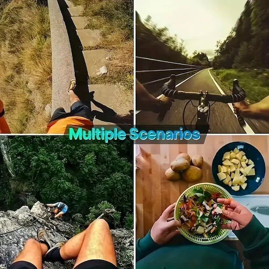 6 Pcs Body & Head Strap Phone Mount Arm Vertical Photography