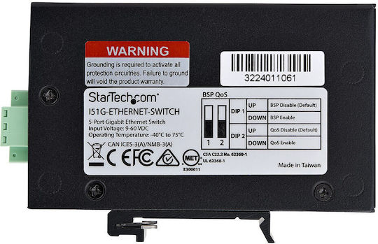 StarTech Unmanaged L2 Switch με 4 Θύρες Gigabit (1Gbps) Ethernet