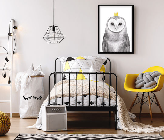 Παιδικό Κάδρο Queen Owl 21x30εκ.
