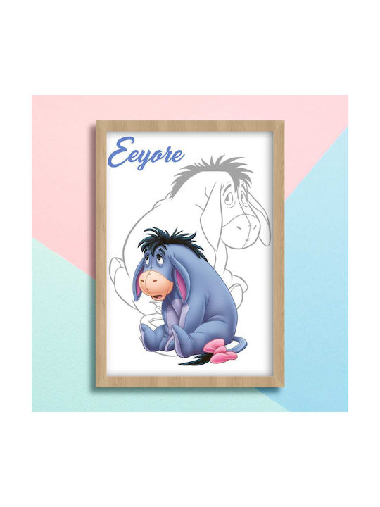 Παιδικό Κάδρο Eeyore 21x30εκ.
