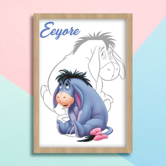 Παιδικό Κάδρο Eeyore 21x30εκ.